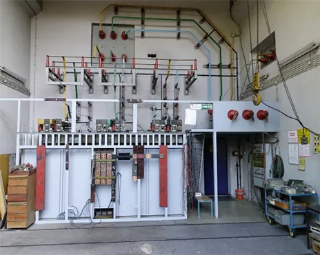 Equipment of low voltage laboratory